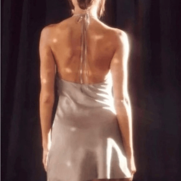 Abercrombie & Fitch Cowl Neck Slip Mini Dress Small - Picture 13 of 15